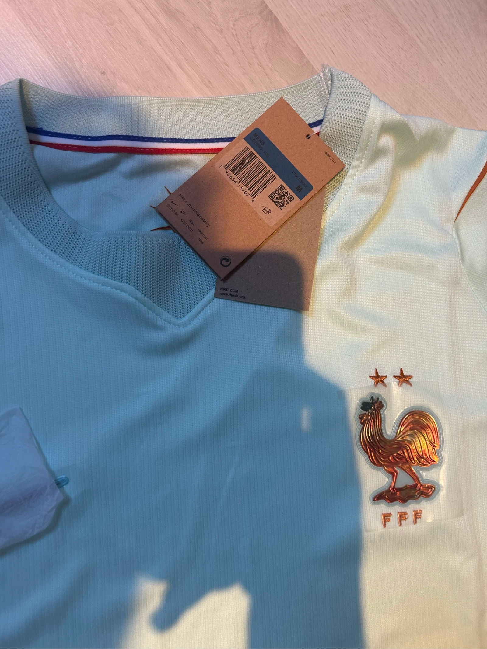 Maillot France 2026 vert M coupe du monde  – photo 2